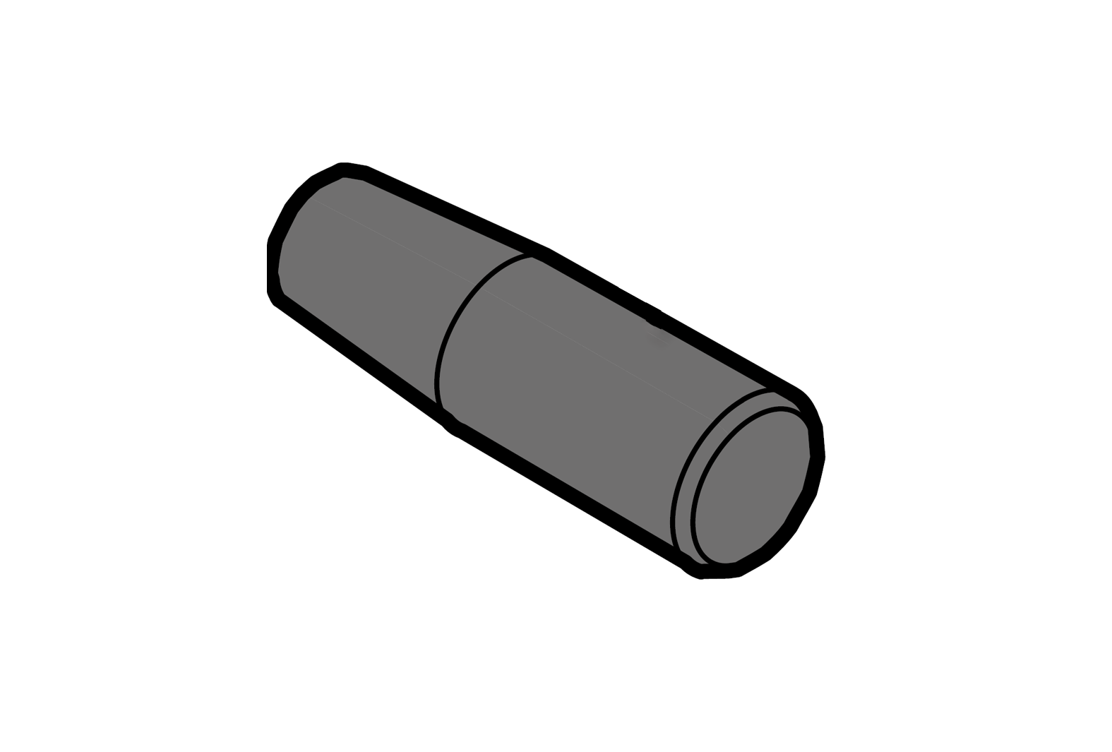 C01.2369 TZ Black Door Handle