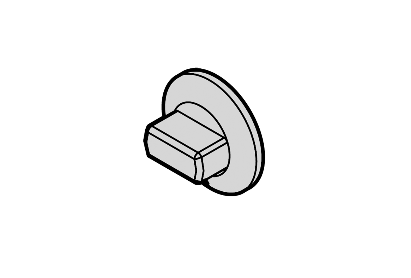 C01.2385 PL Control Thermostat Knob