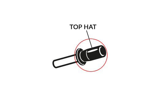 F01.118 Hopper Clamp Top Hat