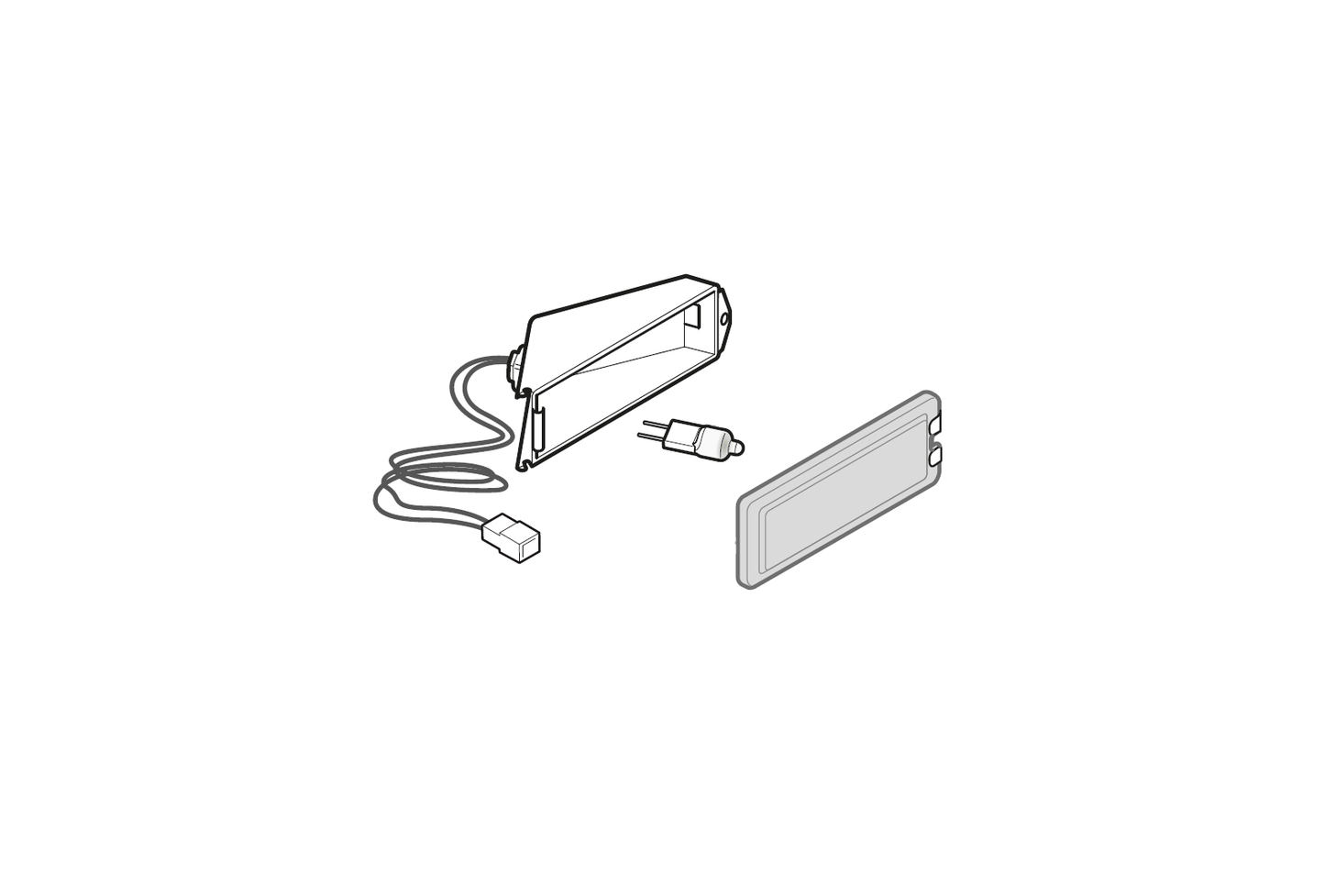 C01.4101 GR Complete Lamp Holder