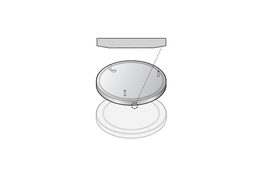 C01.2129 PZF Complete Top Plate - Bevelled