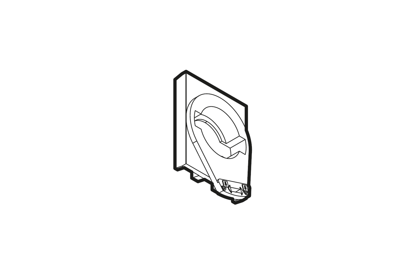 C01.3699 GT Fixing plate