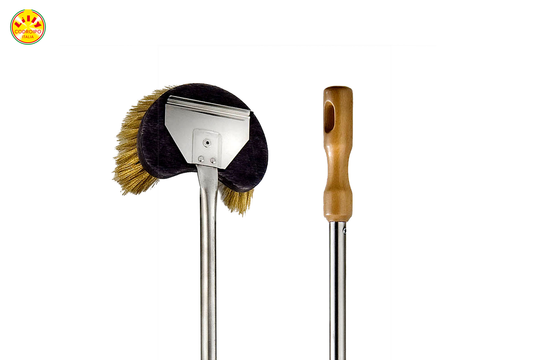 Half Moon Pizza Oven Brush