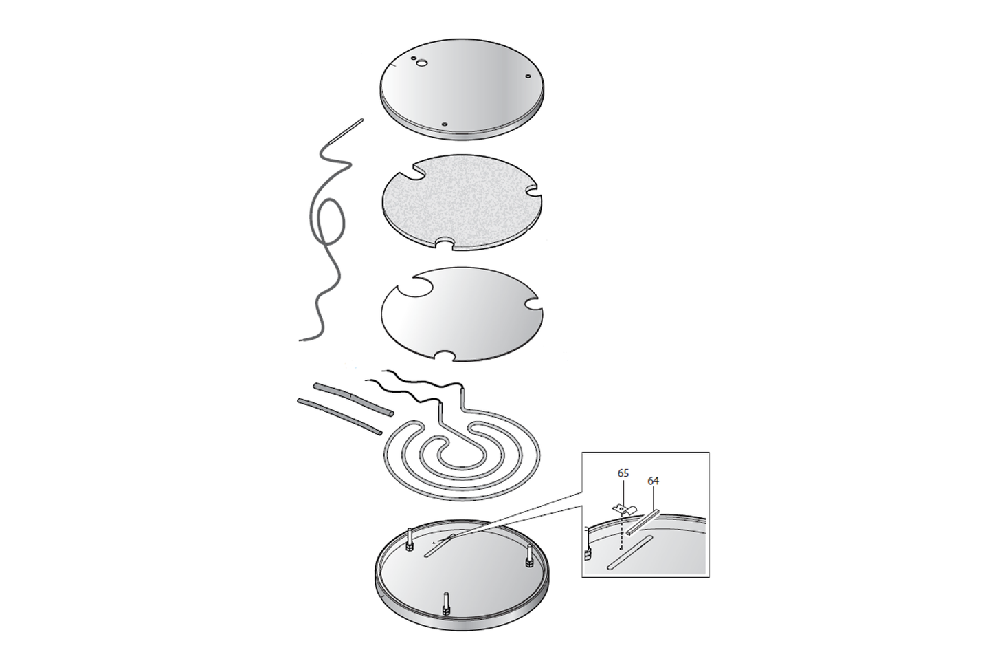 Complete Top Plate | Flat