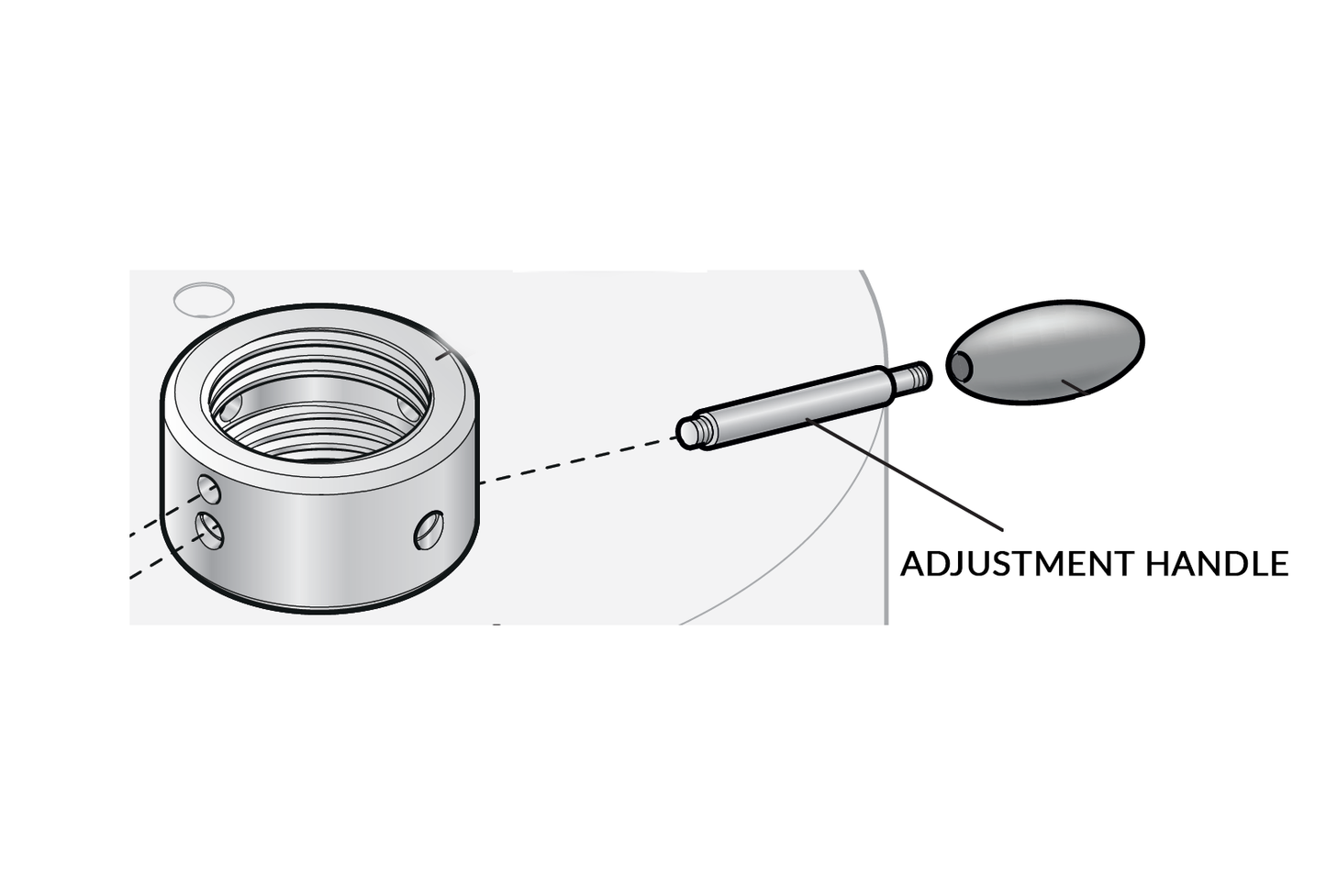 Adjustment handle